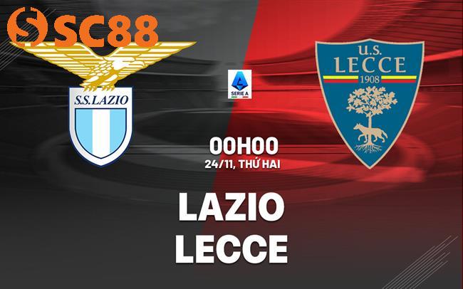 Đội Hình & Chiến Thuật Trận Lazio vs Lecce 23/11